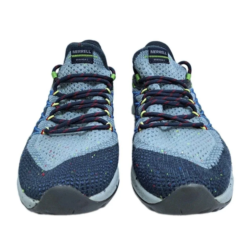 Merrell Bravada Women's 8.5 Hiking Trail Running Sneakers Blue Gray J135576